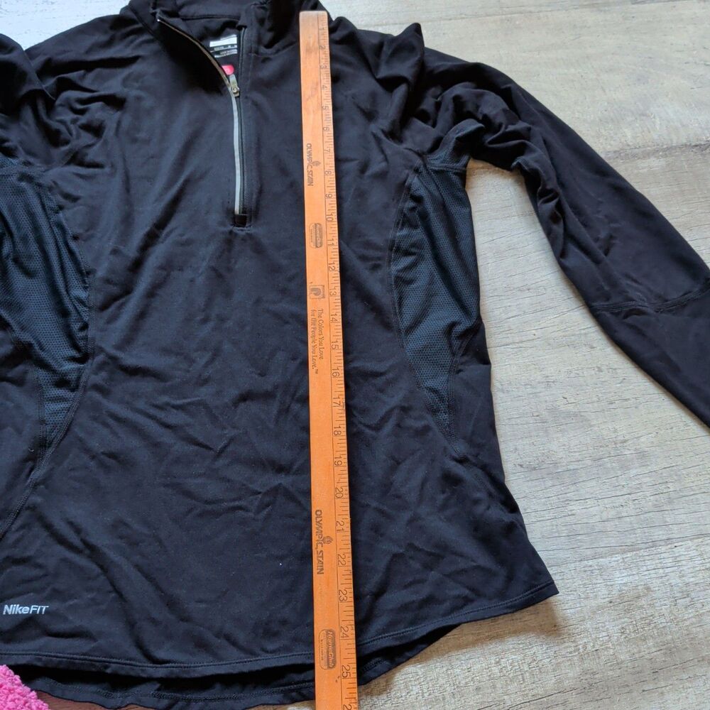 Nike Dri Fit Women’s Long Sleeve Half Zip Activewear Sz Medium - Picture 4 of 6